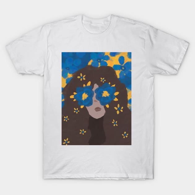 Flower Girl T-Shirt by VKuro